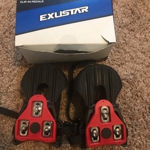 Peloton shoe cages, clip-in pedals